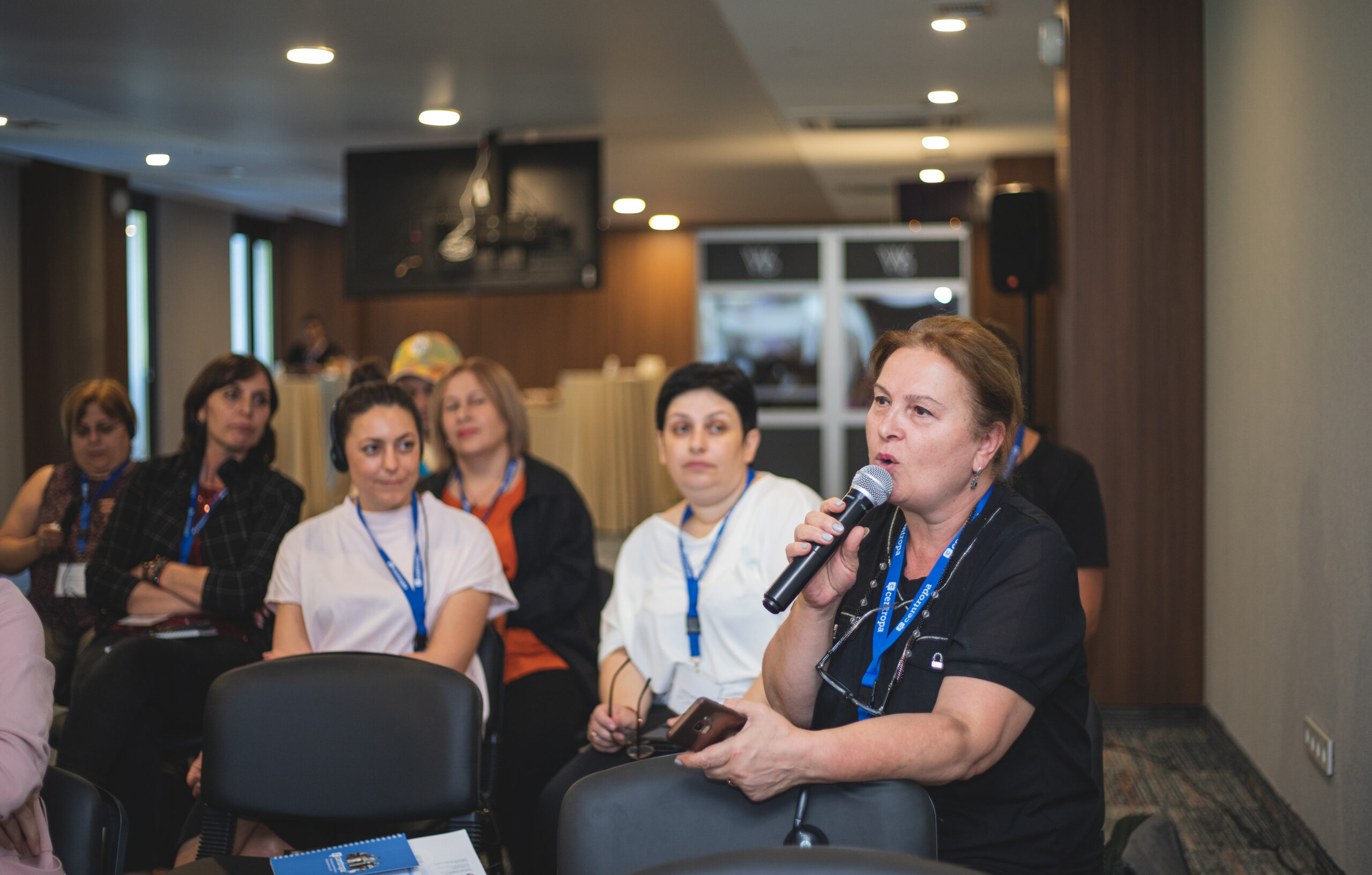 Teacher training seminar in Kutaisi, Georgia, October 2022 (Photo: Davit Mirvelashvili)